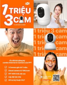 Lắp camera FPT 1 triệu được 3