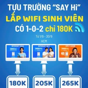 Lắp Đặt Wifi FPT Tốc Độ Cao Cho Sinh Viên TP.HCM – Giá Chỉ Từ 180K/Tháng