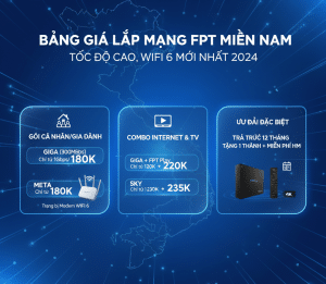 Bảng Giá Lắp Mạng FPT Miền Nam Giá Rẻ Mới Nhất