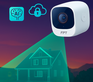 Lắp đặt Camera FPT Miền Nam công nghệ AI, giúp gia đình bạn an tâm theo dõi an ninh 24/7.