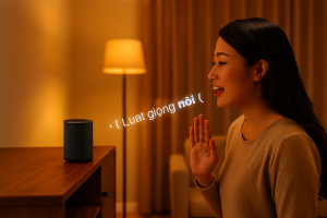 Smart Home FPT Miền Nam giúp điều khiển toàn bộ nhà thông minh bằng giọng nói tiếng Việt dễ dàng.
