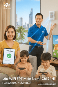 Muốn Lắp WiFi Thì Làm Thế Nào? Hướng Dẫn Đăng Ký WiFi FPT Miền Nam Nhanh Chóng Nhất!