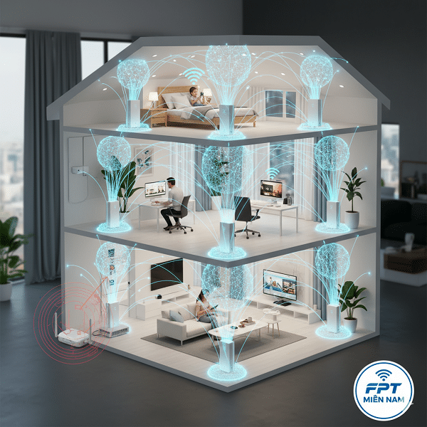 Top 3 Giải Pháp Lắp Đặt Wi-Fi Cho Nhà Nhiều Tầng Hiệu Quả Nhất Hiện Nay