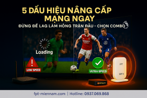Dấu hiệu cho thấy bạn cần nâng cấp Internet ngay để xem Ngoại hạng Anh (EPL)