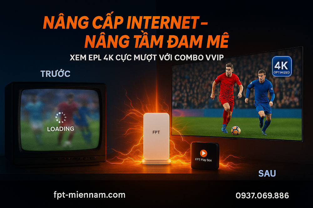 Nâng cấp Internet có thực sự cải thiện trải nghiệm xem bóng đá?