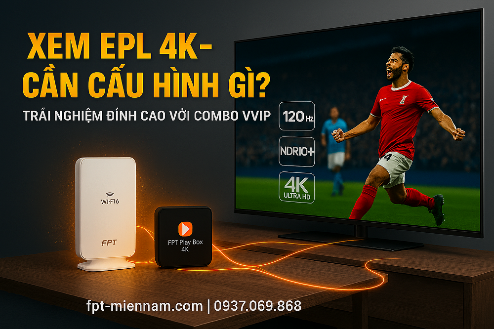 Xem bóng đá 4K cần cấu hình gì cho TV để không bỏ lỡ siêu phẩm?