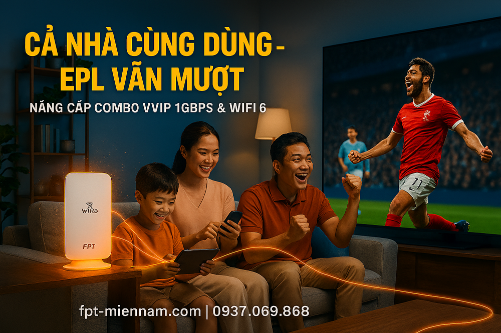 Xem EPL khi cả nhà cùng dùng WiFi – Nỗi lo không của riêng ai