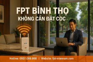 Cam Kết Tốc Độ Wifi FPT Bình Thọ – Lựa Chọn Gói Cước Phù Hợp Nhất