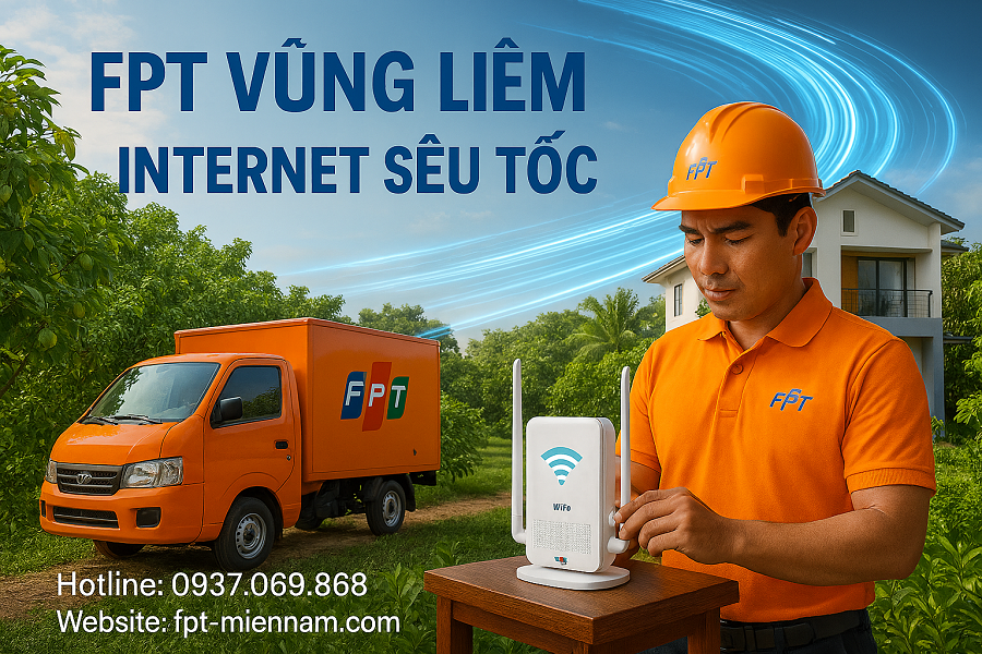FPT Vĩnh Long Ở Vũng Liêm – Lựa Chọn Gói Internet Tốt Nhất Hiện Nay