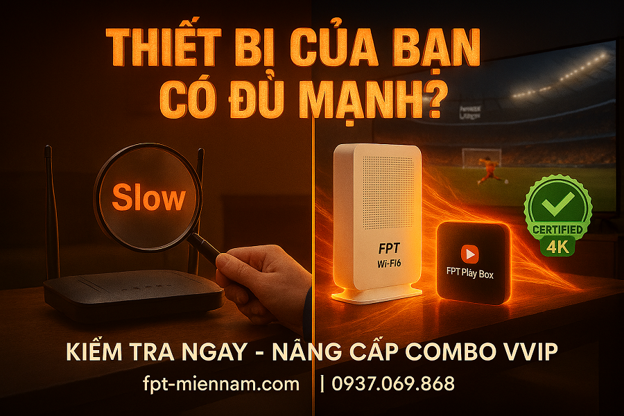 Hướng dẫn kiểm tra thiết bị có phù hợp xem bóng đá 4K hay không?