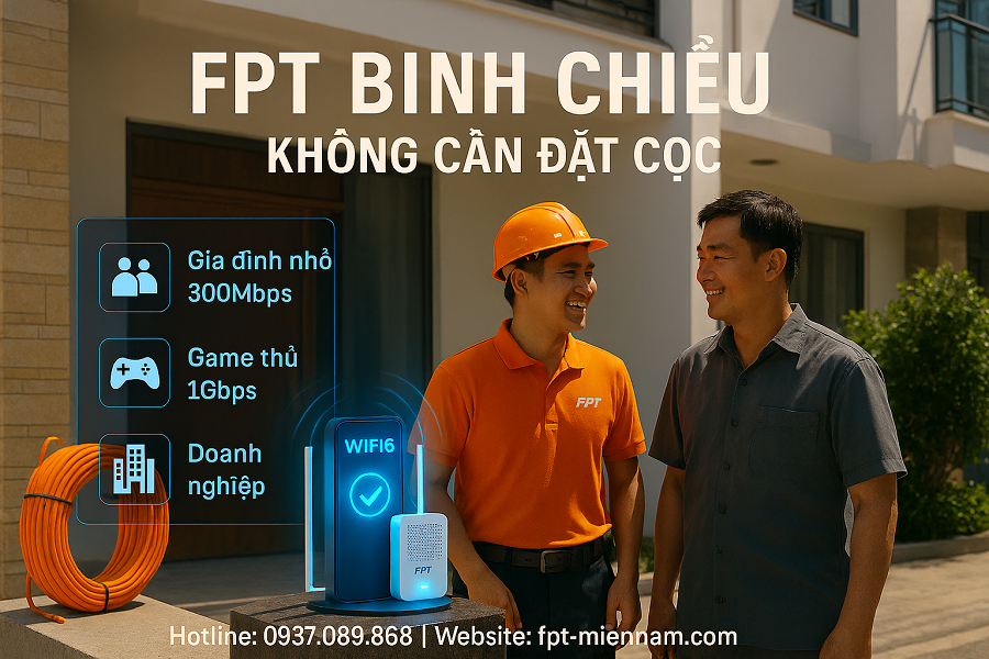 Hướng Dẫn Lắp Wifi FPT Bình Chiểu – Đăng Ký Nhanh, Nhận Ưu Đãi Ngay