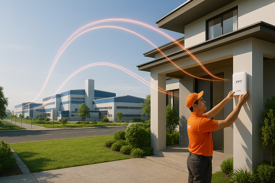 Internet FPT Lợi Bình Nhơn: Hạ Tầng Mạnh Mẽ – Kết Nối Thành Công