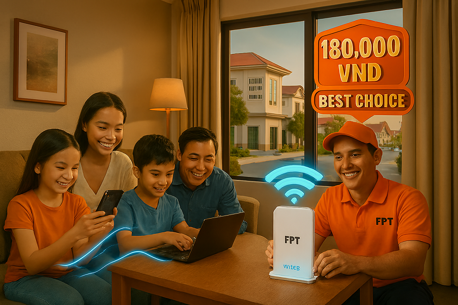 Internet FPT Phường 5 Tân An: WiFi Siêu Tốc – Ưu Đãi Cực Khủng