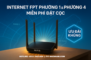 Internet FPT Tại Phường 1 & Phường 4 Vũng Tàu: Hướng Dẫn Chọn Gói Cước Phù Hợp