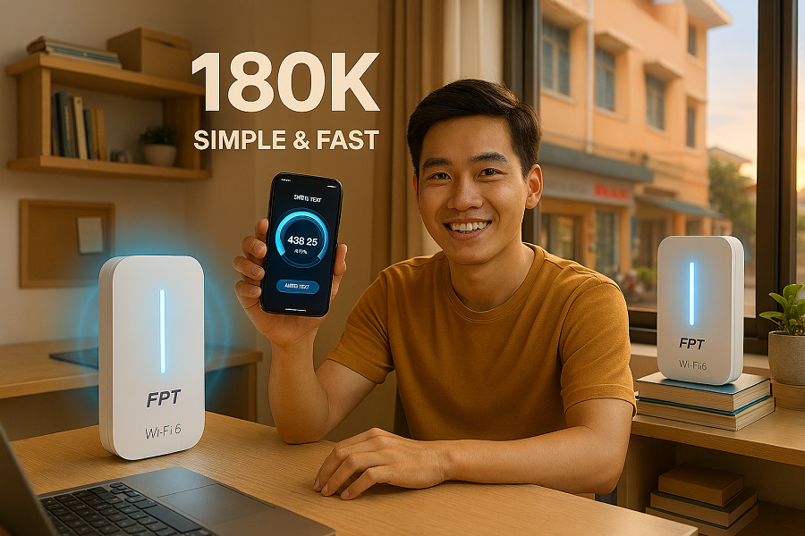 Internet FPT Tân An Nhà Trọ: WiFi Cực Mạnh – Chi Phí Cực Rẻ