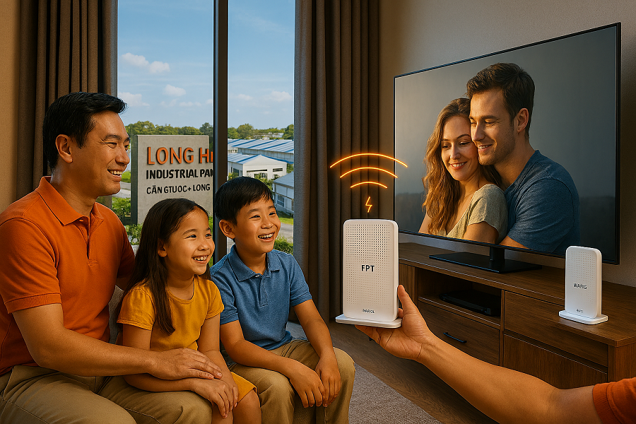 Internet FPT Tân Trụ Cho Gia Đình: Kết Nối Yêu Thương – Giải Trí Đỉnh Cao
