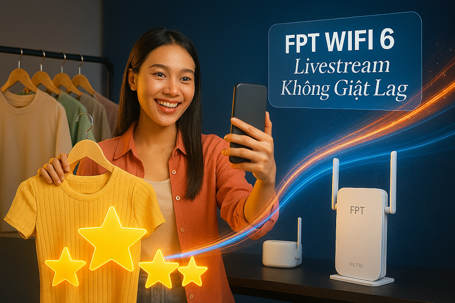 Lắp Mạng FPT Long An Cho Livestream: Bí Quyết Chốt Đơn Không Gián Đoạn