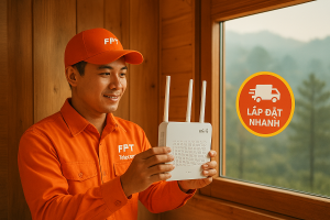 Lắp WiFi FPT Đà Lạt Nhanh Nhất – Kết Nối Siêu Tốc Cho Thành Phố Ngàn Hoa