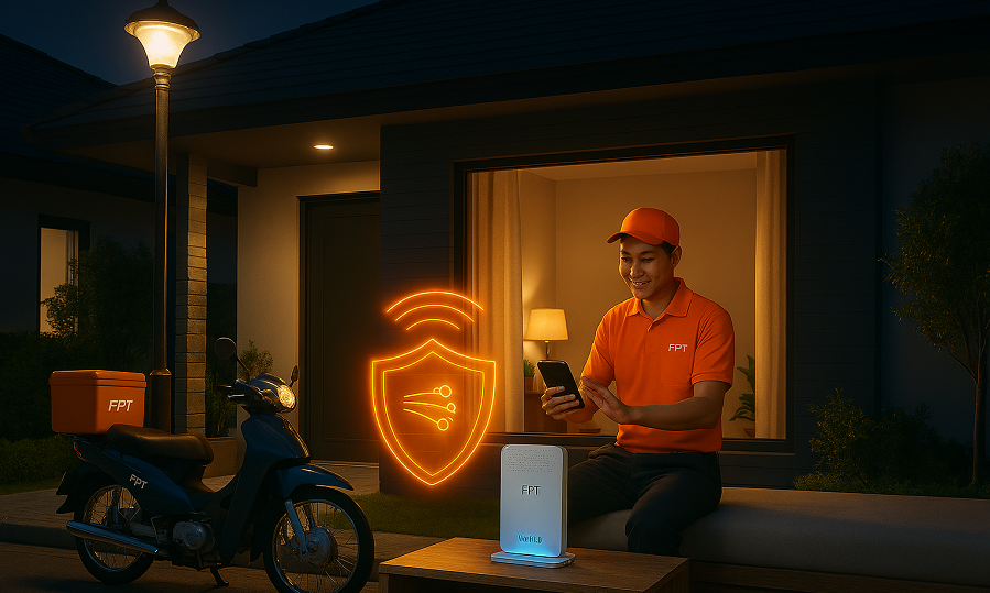 Lắp WiFi FPT Long An Ban Đêm: Giải Pháp Cho Người Bận Rộn