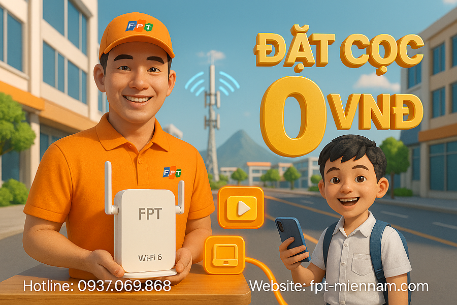 Lắp WiFi FPT Long An Không Cọc: Thủ Tục Nhanh, Tiết Kiệm Tối Đa