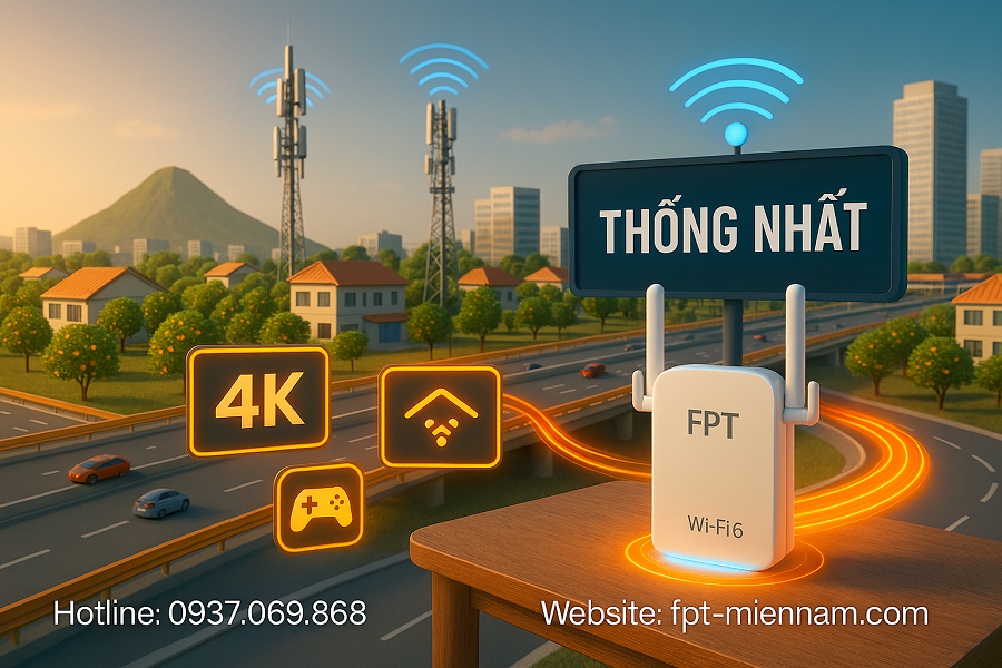 Lắp WiFi FPT Ở Thống Nhất – Giải Pháp Internet Tốc Độ Cao Cho Mọi Nhà
