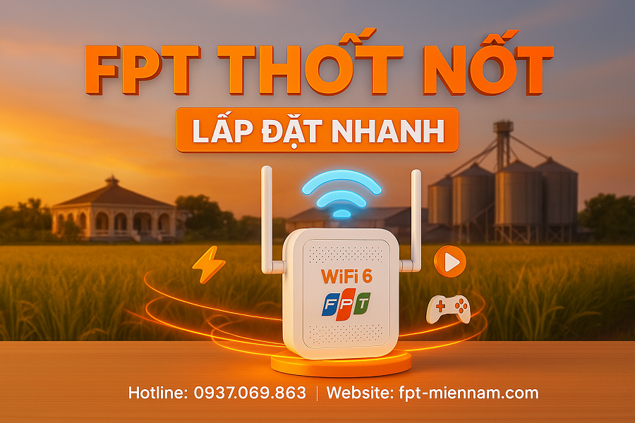 Lắp WiFi FPT Quận Thốt Nốt Có Ưu Đãi Gì? Cập Nhật Mới Nhất