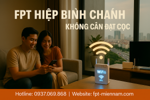 Lắp Wifi FPT Tại Phường Hiệp Bình: Gói Cước & Ưu Đãi Mới Nhất