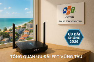 Lắp WiFi FPT Tại Thắng Tam, Vũng Tàu: Giá Cước & Ưu Đãi Mới Nhất