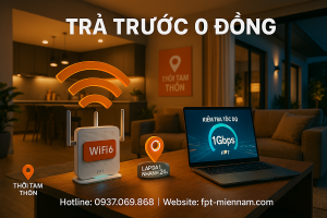 Lắp WiFi FPT Thới Tam Thôn – Internet Tốc Độ Cao, Ưu Đãi Cực Khủng