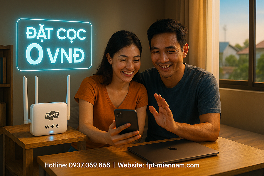 Lắp WiFi FPT Xã Đa Phước: Ưu Đãi 0đ Đặt Cọc Cho Người Thuê Trọ