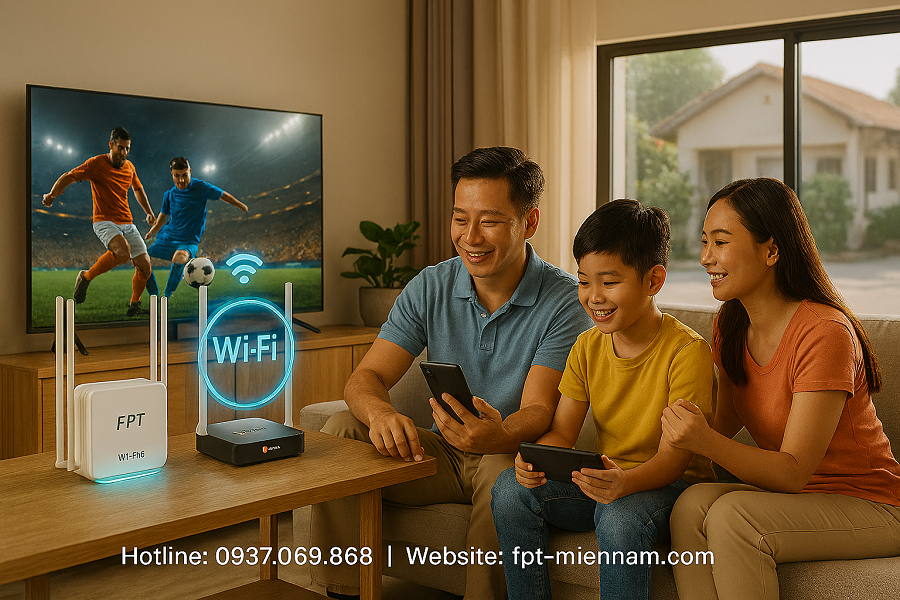 Lắp WiFi FPT Xã Hưng Long: Giải Pháp WiFi Tốc Độ Cao Cho Mọi Gia Đình
