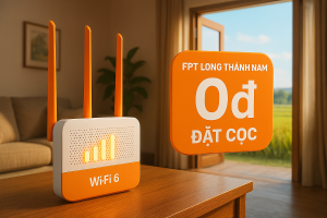 Lắp WiFi FPT Xã Long Thành Nam: Ưu Đãi Wi-Fi 6 – Miễn Phí Đặt Cọc 100%