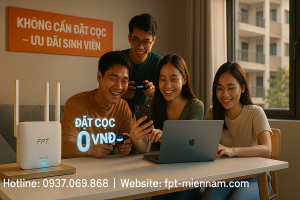 Lắp WiFi FPT Xã Phong Phú: Ưu Đãi 0đ Đặt Cọc Cho Nhà Trọ & Sinh Viên