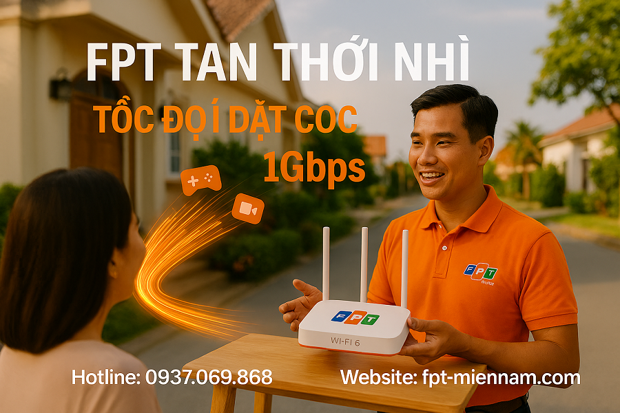 Lắp WiFi FPT Xã Tân Thới Nhì – Có Hỗ Trợ Làm Thủ Tục Tận Nhà Không?