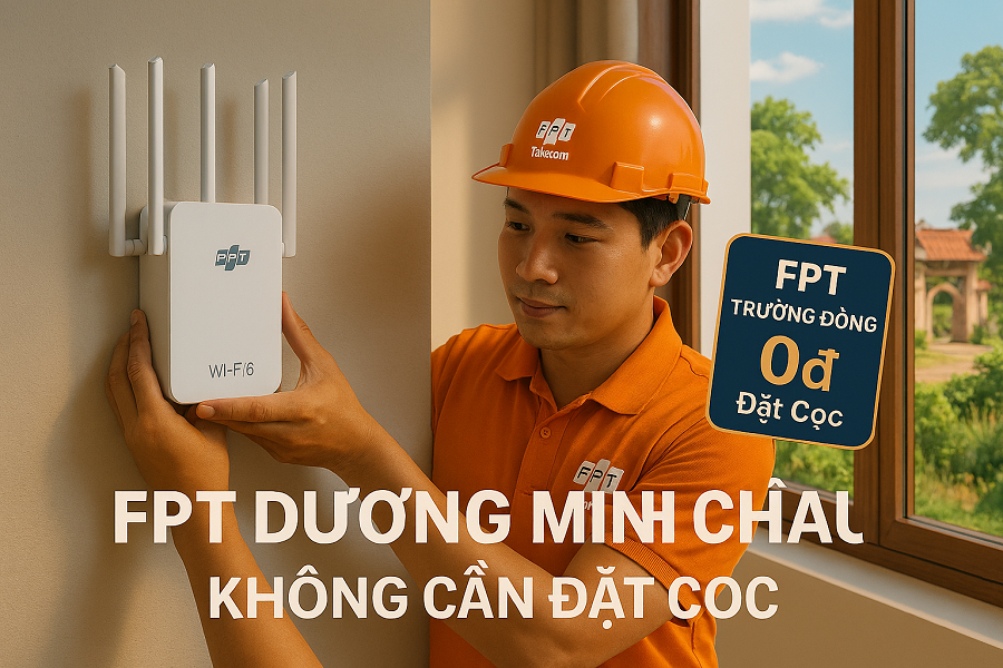 Lắp WiFi FPT Xã Trường Đông: Miễn Phí Đặt Cọc – Ưu Đãi Wi-Fi 6 Mới Nhất