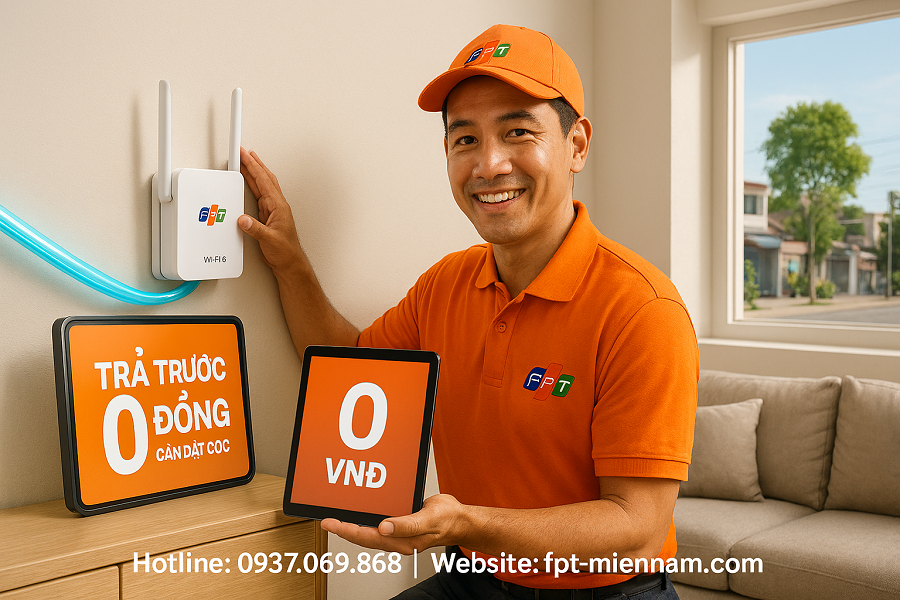 Lắp WiFi FPT Xã Vĩnh Lộc A: Thủ Tục Đơn Giản, Ưu Đãi Trả Trước 0Đ