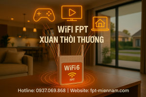 Lắp WiFi FPT Xuân Thới Thượng – Hạ Tầng Vượt Trội, Ưu Đãi Tận Tay