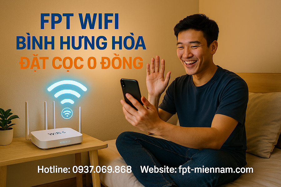 Mạng FPT Bình Hưng Hòa: Giải Pháp WiFi Giá Rẻ Cho Nhà Trọ Công Nhân