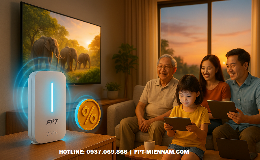 Mạng FPT Tân An Cho Gia Đình: Kết Nối Yêu Thương, Giải Trí Đỉnh Cao