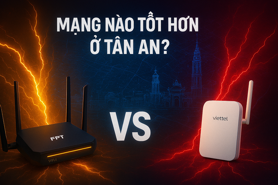 So Sánh FPT Và Viettel Tại Tân An | Nên Lắp Mạng Nào Tốt Hơn?