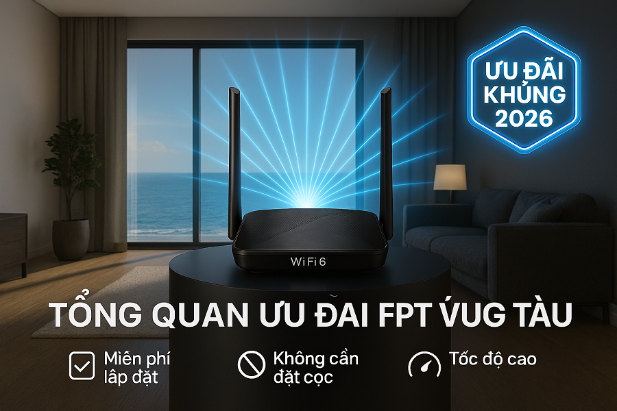 Tổng Quan Ưu Đãi Lắp WiFi FPT Vũng Tàu: Những Điều Bạn Cần Biết