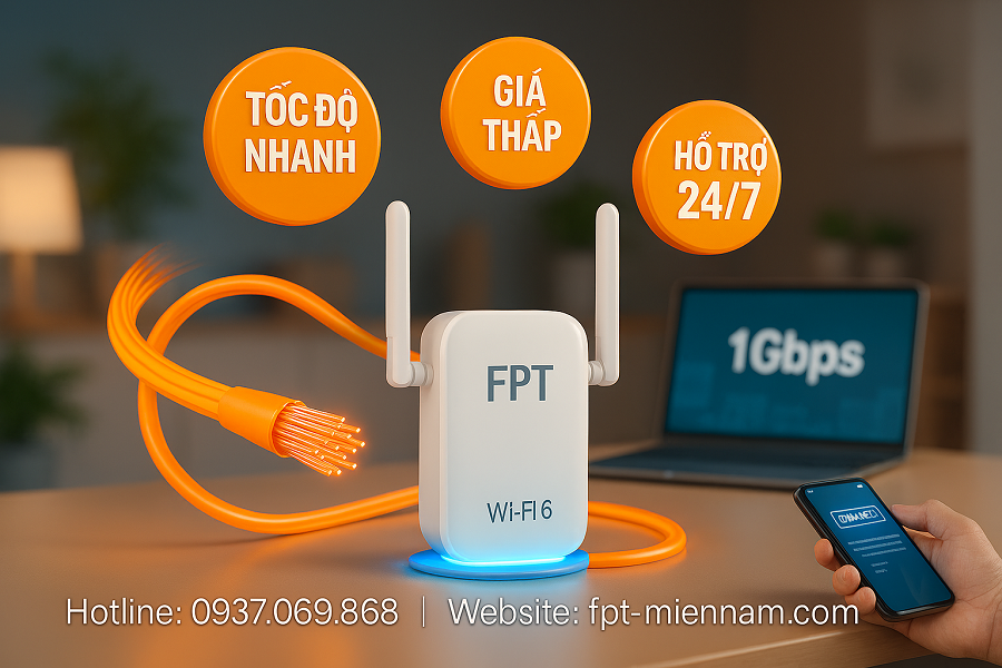 Wifi FPT Cai Lậy – So sánh gói cước mới nhất giúp bạn tiết kiệm chi phí