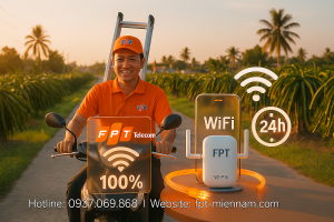 Wifi FPT Chợ Gạo – Dịch vụ lắp đặt thần tốc trong 24 giờ