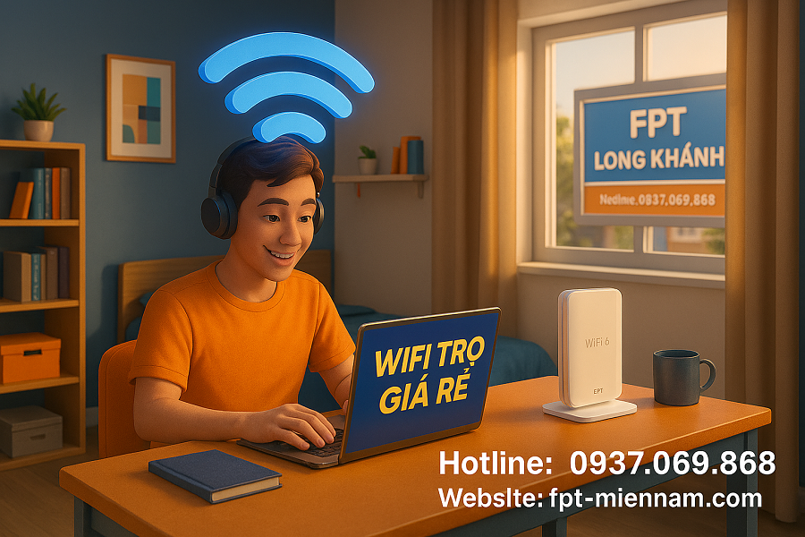 WiFi FPT Dành Cho Nhà Trọ Tại Long Khánh: Giải Pháp Tiết Kiệm, Không Cọc