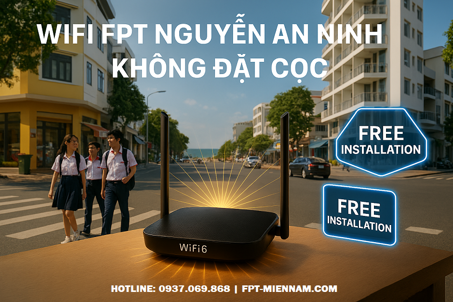 WiFi FPT Khu Vực Nguyễn An Ninh, Vũng Tàu: Tổng Hợp Ưu Đãi Mới Nhất