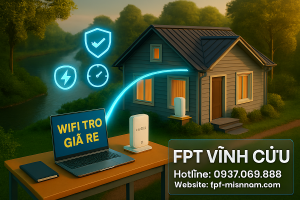 WiFi FPT Ở Vĩnh Cửu – Đâu Là Giải Pháp Internet Ổn Định Nhất Hiện Nay?