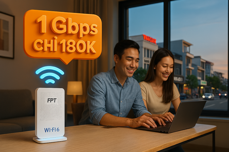 WiFi FPT Phường 4 Tân An: Internet Siêu Tốc Cho Trung Tâm Đô Thị