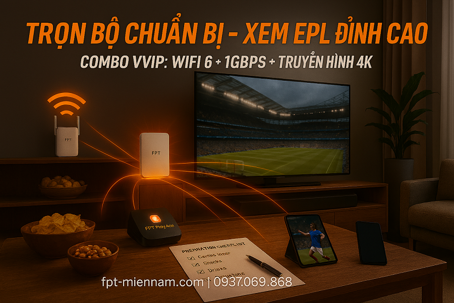 Xem Ngoại hạng Anh tại nhà – Cần chuẩn bị gì để có trải nghiệm đỉnh cao?