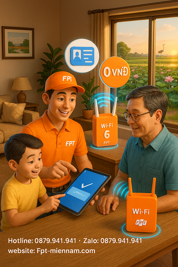 Điều kiện lắp đặt FPT Tam Nông: Những gì bạn cần chuẩn bị?