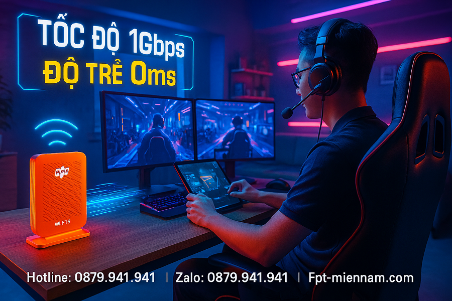 FPT Cho Streaming & Gaming Ở Châu Thành: Trải Nghiệm "Không Độ Trễ"